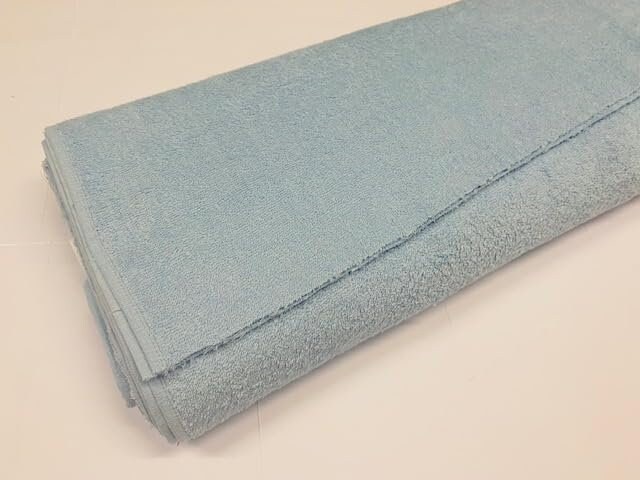 Color Terry Cloth Terry Cloth, Light Blue Color, Terry Cloth, 100% Cotton, Bathrobes ...