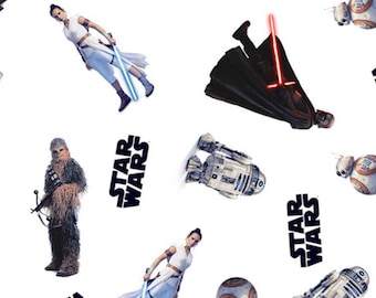 STARS WARS fabric, cotton fabrics, fabrics by the meter, poplin cotton, children's fabrics
