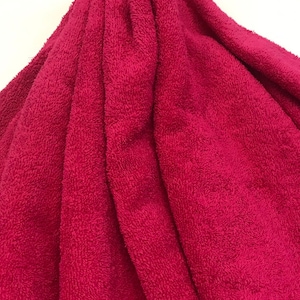 tessuti in spugna, tessuti in fepa, tessuti in cotone, tessuti al metro, asciugamano FUCSIA, 1 m x 150 cm, PERTEX TEXTILE