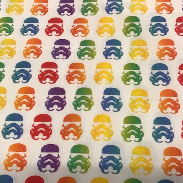 Tissu STAR WARS, tissus en coton, tissus au mètre, popeline 100% coton, 1 mètre x 140 cms