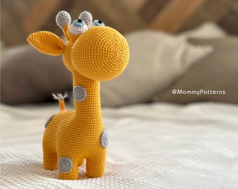 Crochet pattern Giraffe Tom, Easy crochet pattern toy Giraffe, Amigurumi crochet pattern PDF file, Amigurumi pattern animals