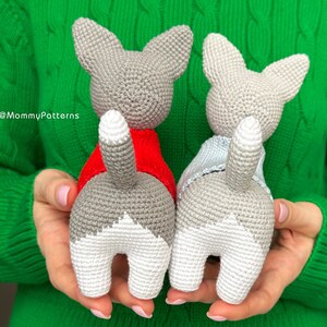 Crochet pattern Dog Husky, Easy crochet pattern toy Puppy, Amigurumi crochet pattern PDF file, Amigurumi pattern animals image 2