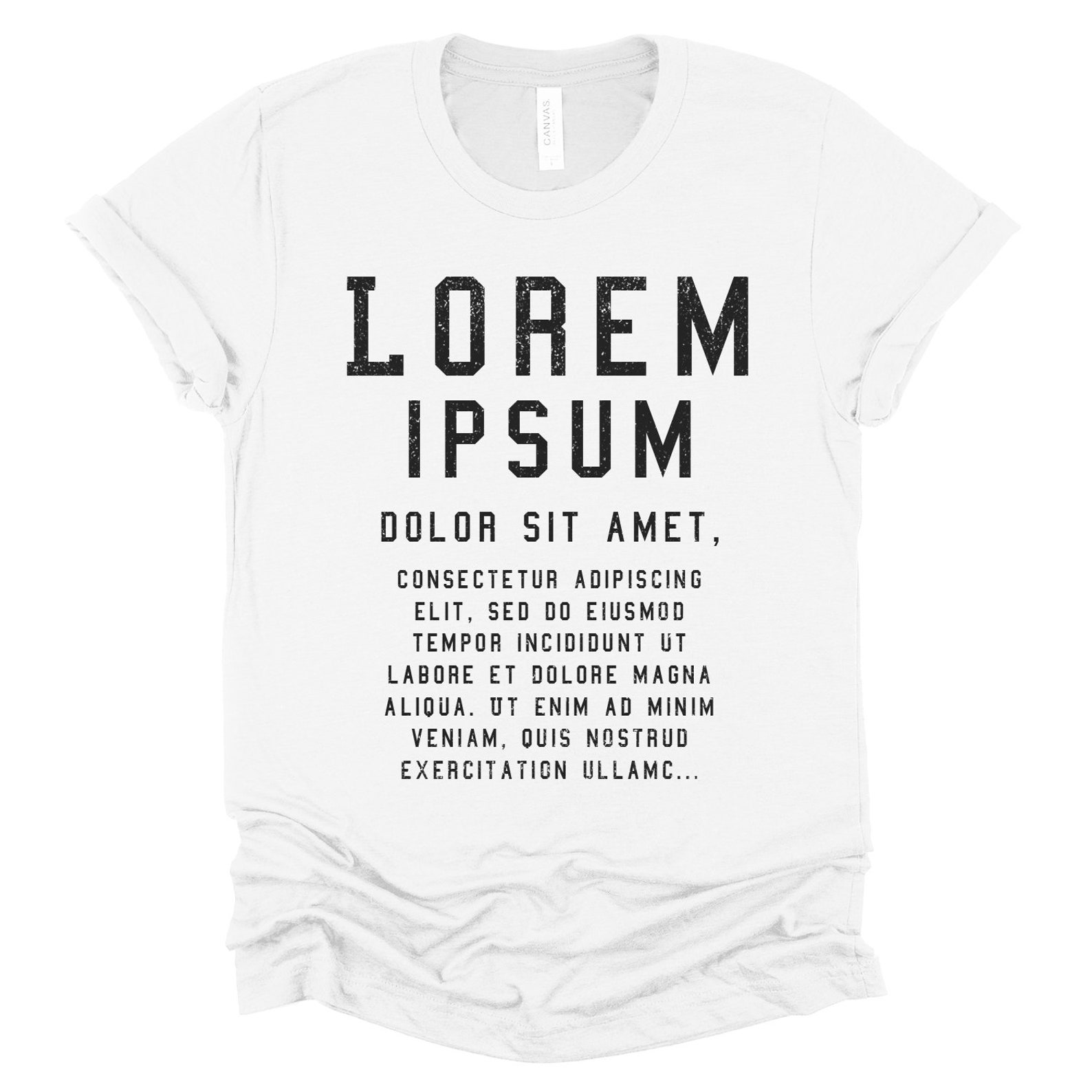 Lore Ipsum Tee Graphic Designer Tees  Designer Tee Funny Etsy
