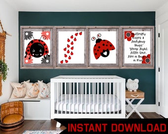 ladybug nursery decor