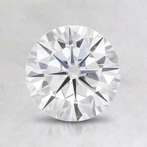 Loose 6.5mm 1 ct carat Round Moissanite 8 Hearts & Arrow D color VVS1