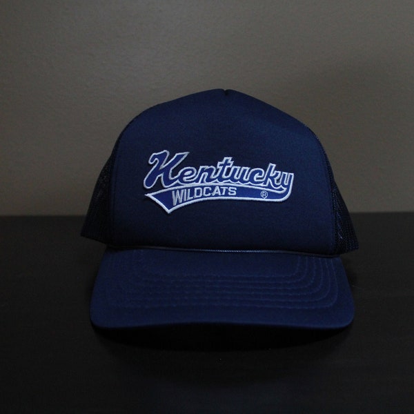 Kentucky Checkered Canvas Trucker Hat main image 1