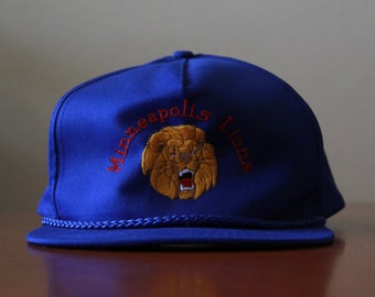 Vintage Minneapolis Lions Club Strapback-hoed