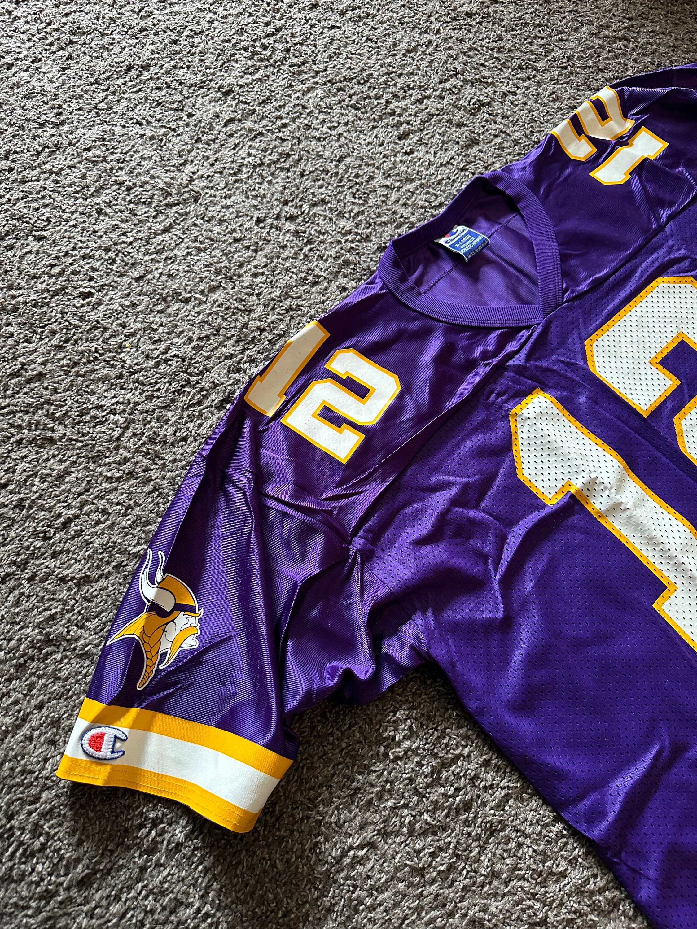 Vintage Minnesota Vikings Daunte Culpepper Starter Brand Size 48