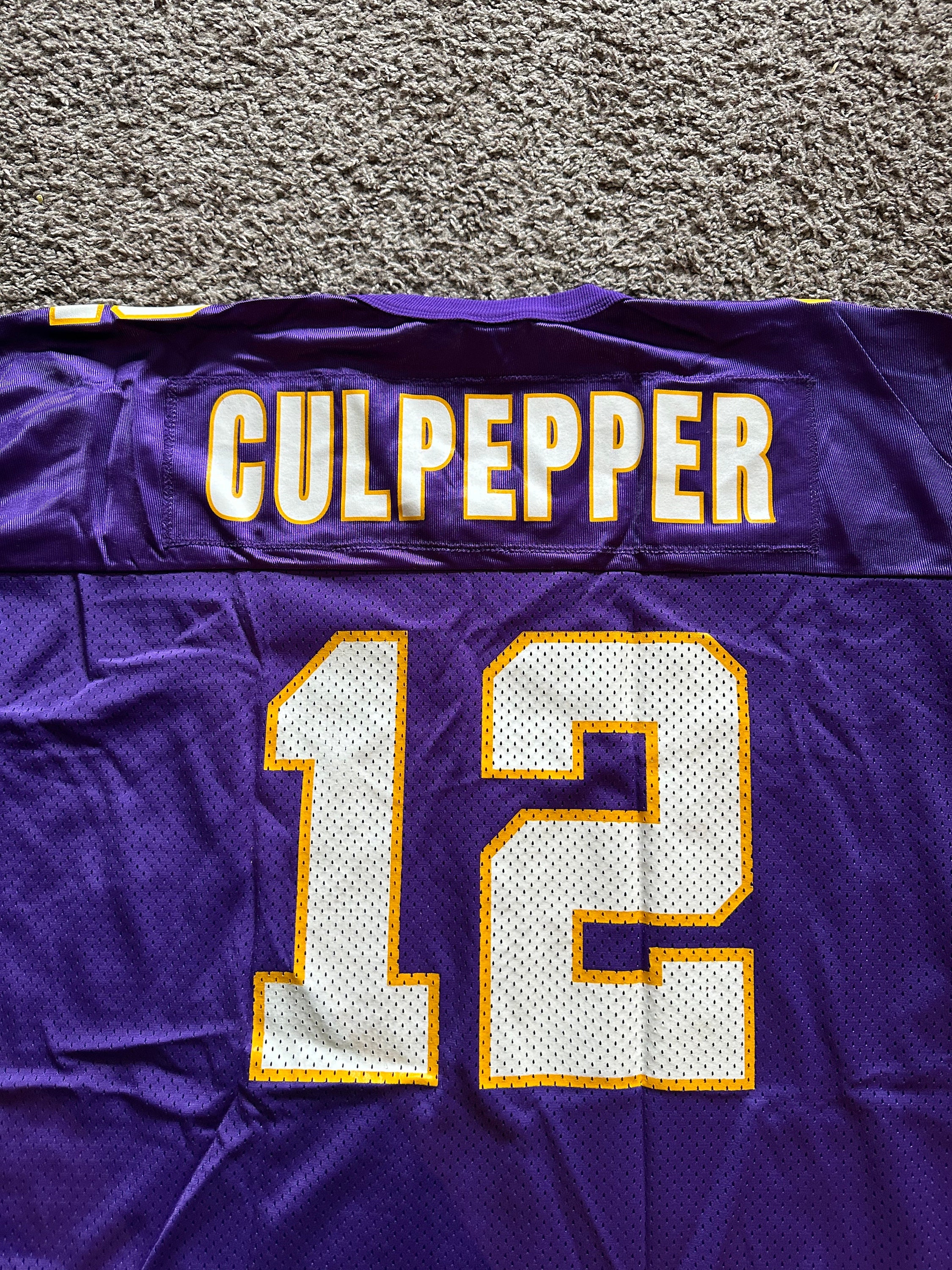 Vintage Minnesota Vikings Daunte Culpepper Starter Brand Size 48