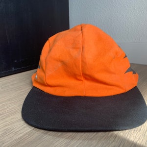 Vintage Bula Orange Frosted Flakes Tony the TIger 1996 Snapback Hat Rare Dusty