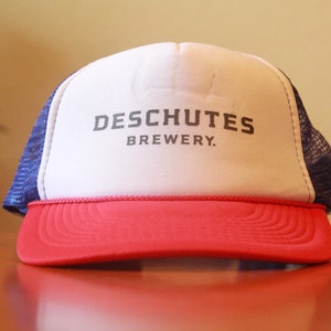 Vintage Deschutes Brewery Snapback Trucker Hat