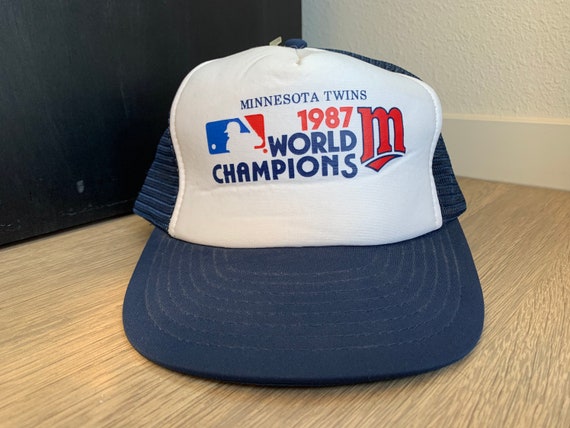 Vintage Minnesota Twins 1987 World Series Champion Mesh - Etsy