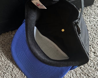 Vintage Minnesota Timberwolves OG Logo Black and Blue Rare Slide