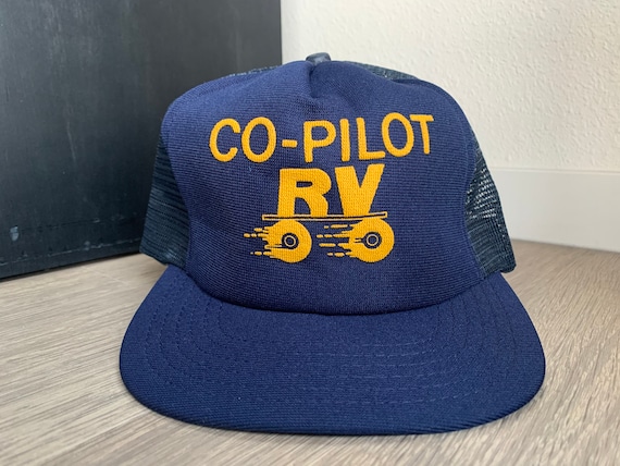 vintage snapback hat pilot - Gem