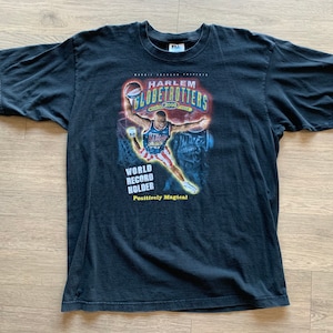 Camiseta XXL de la gira 2000 de los Harlem Globetrotters de época