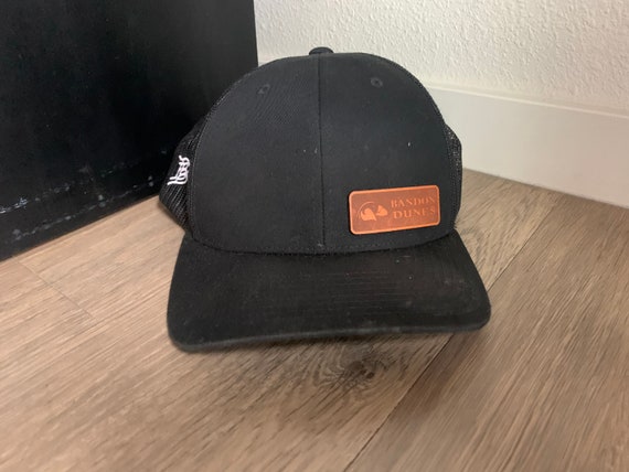 Vintage Brandon Dunes Black Trucker Snapback Hat - Gem