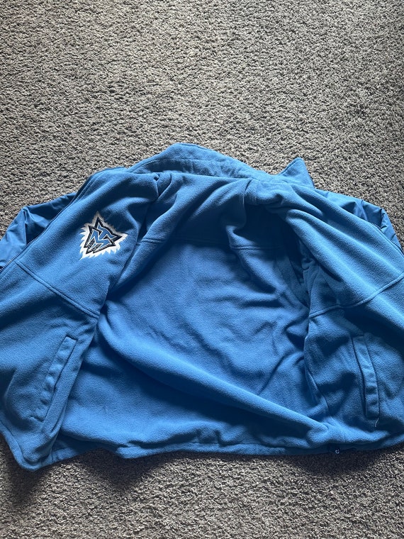 Vintage Blue Reversible Minnesota Timberwolves In… - image 4