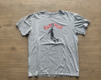 Koszulka z logo Air Jordan w kolorze szarym w stylu vintage, rozmiar duży