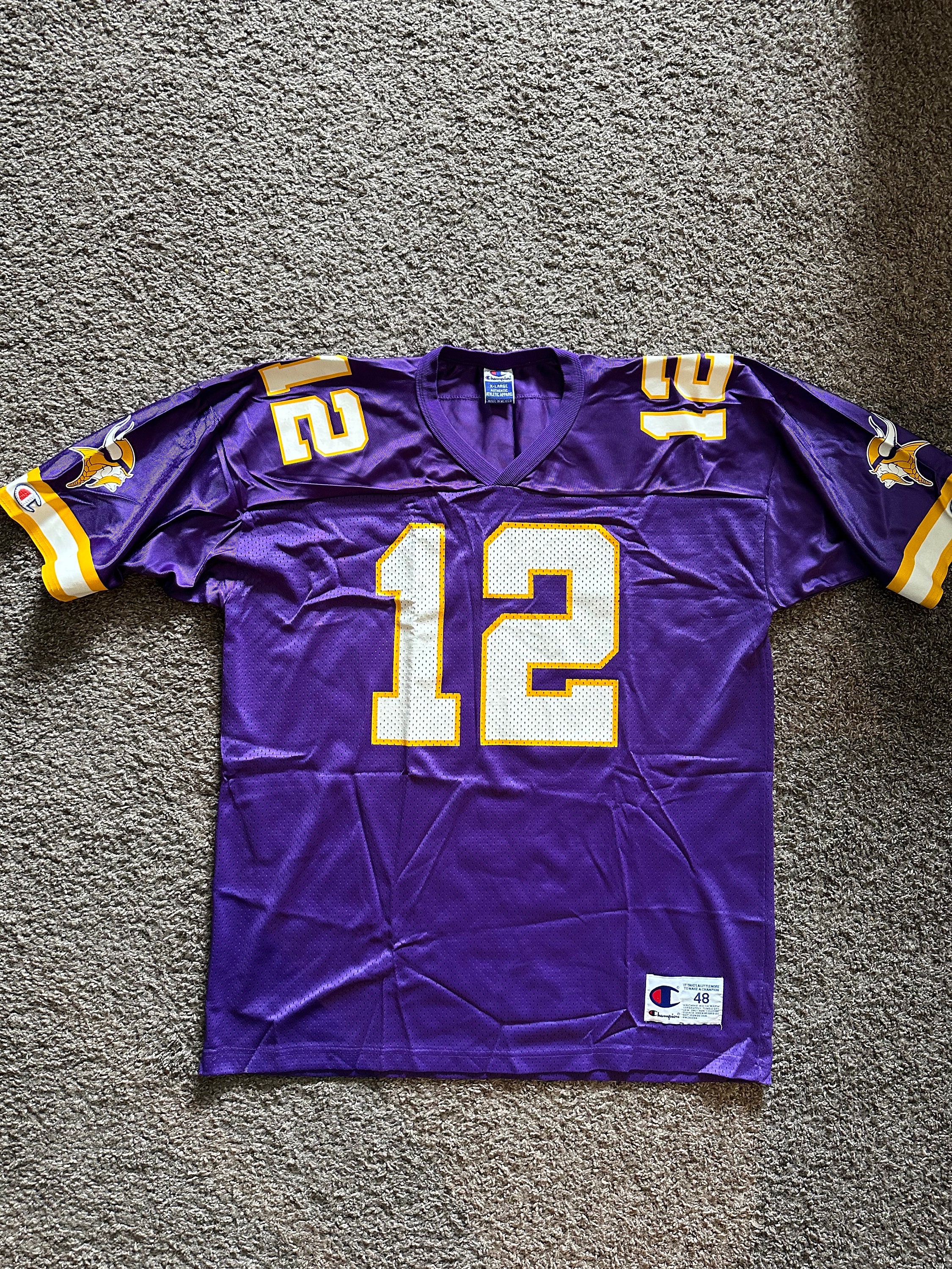 Vintage Minnesota Vikings Daunte Culpepper Starter Brand Size 48