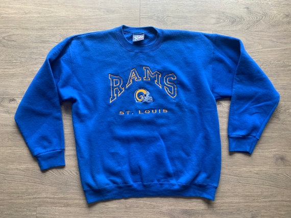 Vintage Lee Sport Gray St. Louis Blues Pullover Sweatshirt Adult Size L