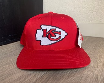 Vintage Kansas City Chiefs New with Tags Red Snapback Hat