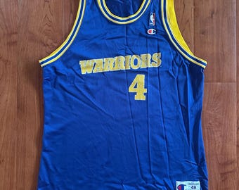 New 1990-1997 Golden State Warriors Jersey,size 48 Warriors Jersey