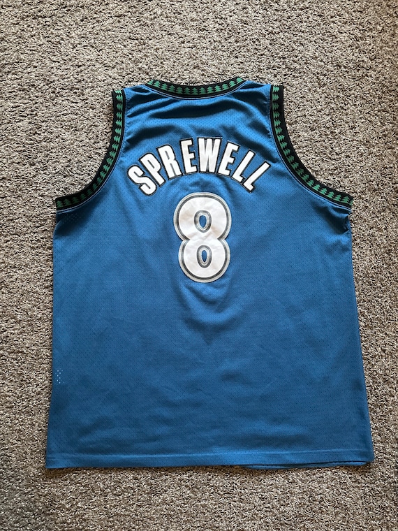 Latrell sprewell cheap timberwolves