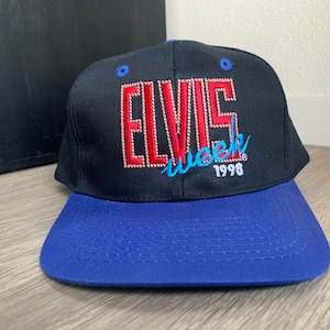 Vintage Elvis Week 1998 Graceland Memphis Tennessee Snapback Hat
