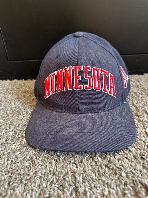 Vintage Minnesota Twins Navy Snapback Hat