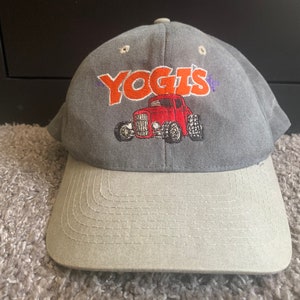 Vintage Gray Yogis Snapback Hat