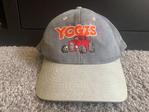 Vintage Gray Yogis Snapback Hat