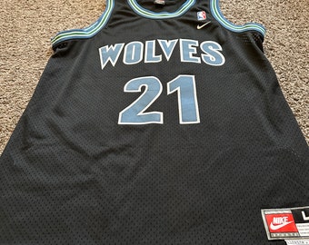 Vintage Minnesota Timberwolves Kevin Garnett Size Large