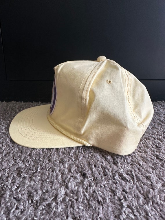 Vintage Minnesota Vikings Yellow Retro Snapback H… - image 2