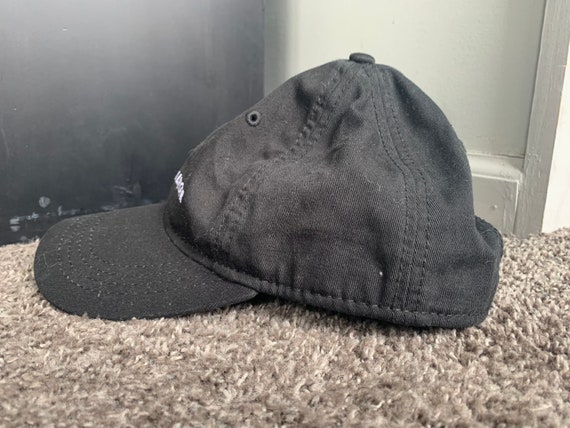 Vintage Black Tommy Hilfiger Leather Strapback Hat - image 3