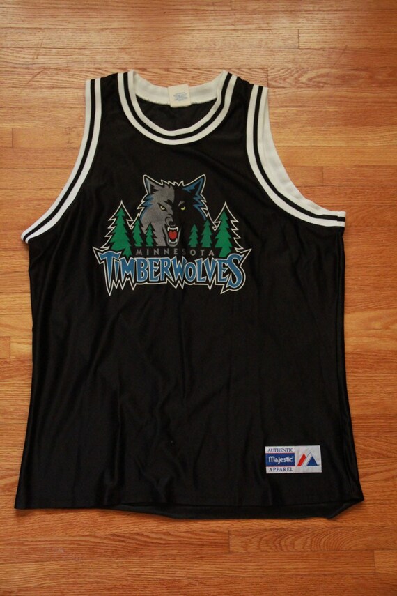 timberwolves black jersey