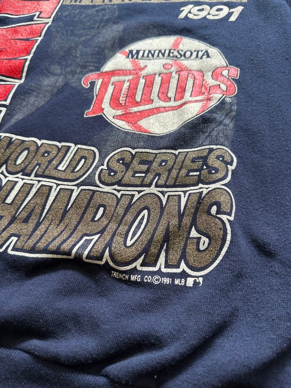 Vintage 1991 World Series Champions Minnesota Twi… - image 2
