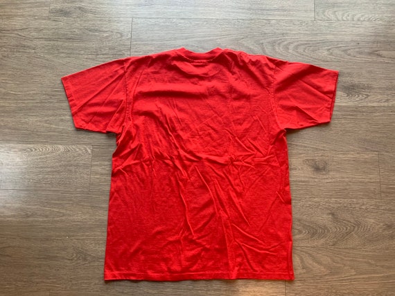 Vintage Deadstock Washington XL Hanes Red Single … - image 6