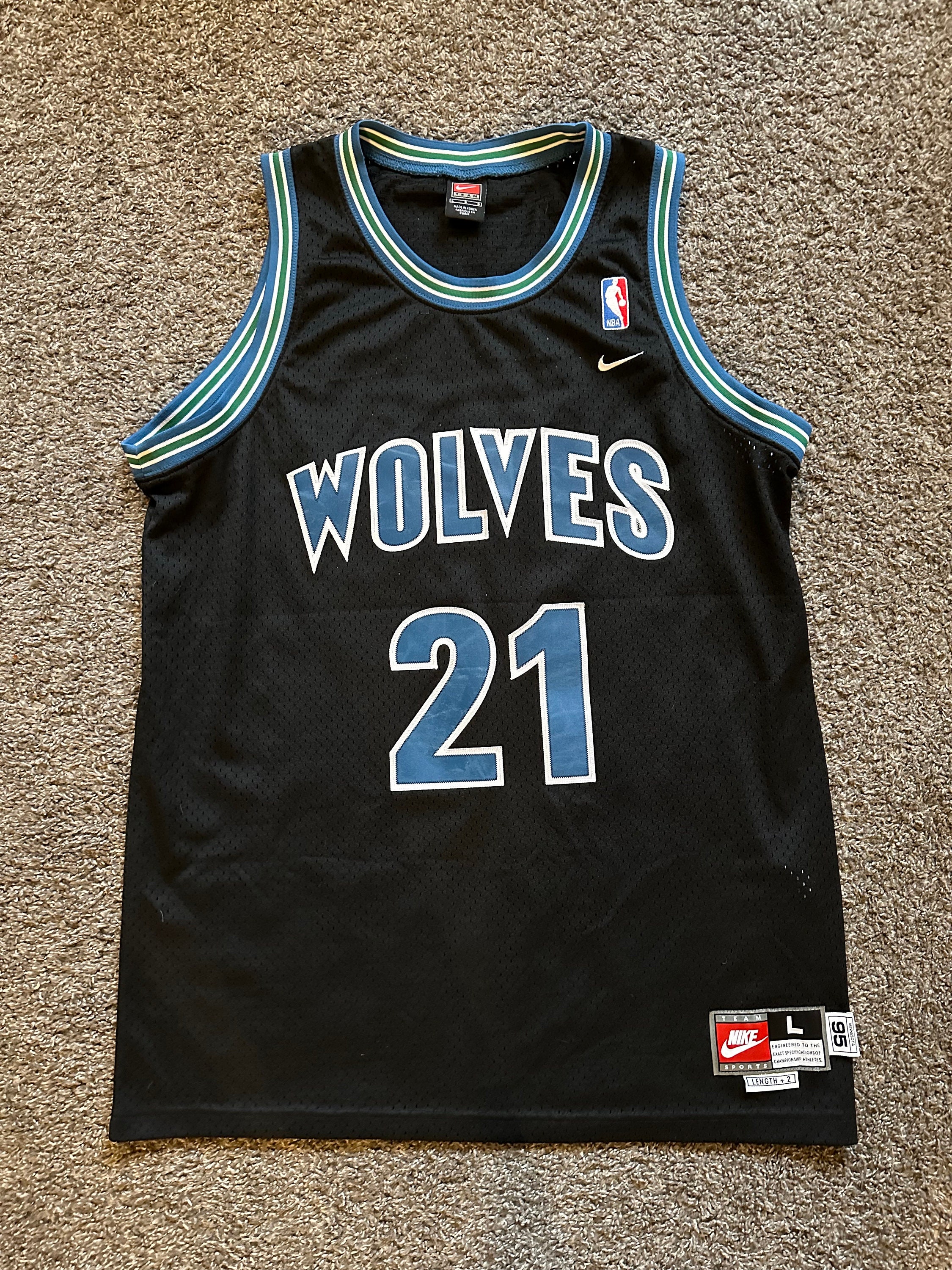 【NIKE】Garnett #21 Timberwolves ユニフォームL Talisman & Co. | Minnesota Timberwolves Nike Retro Jersey