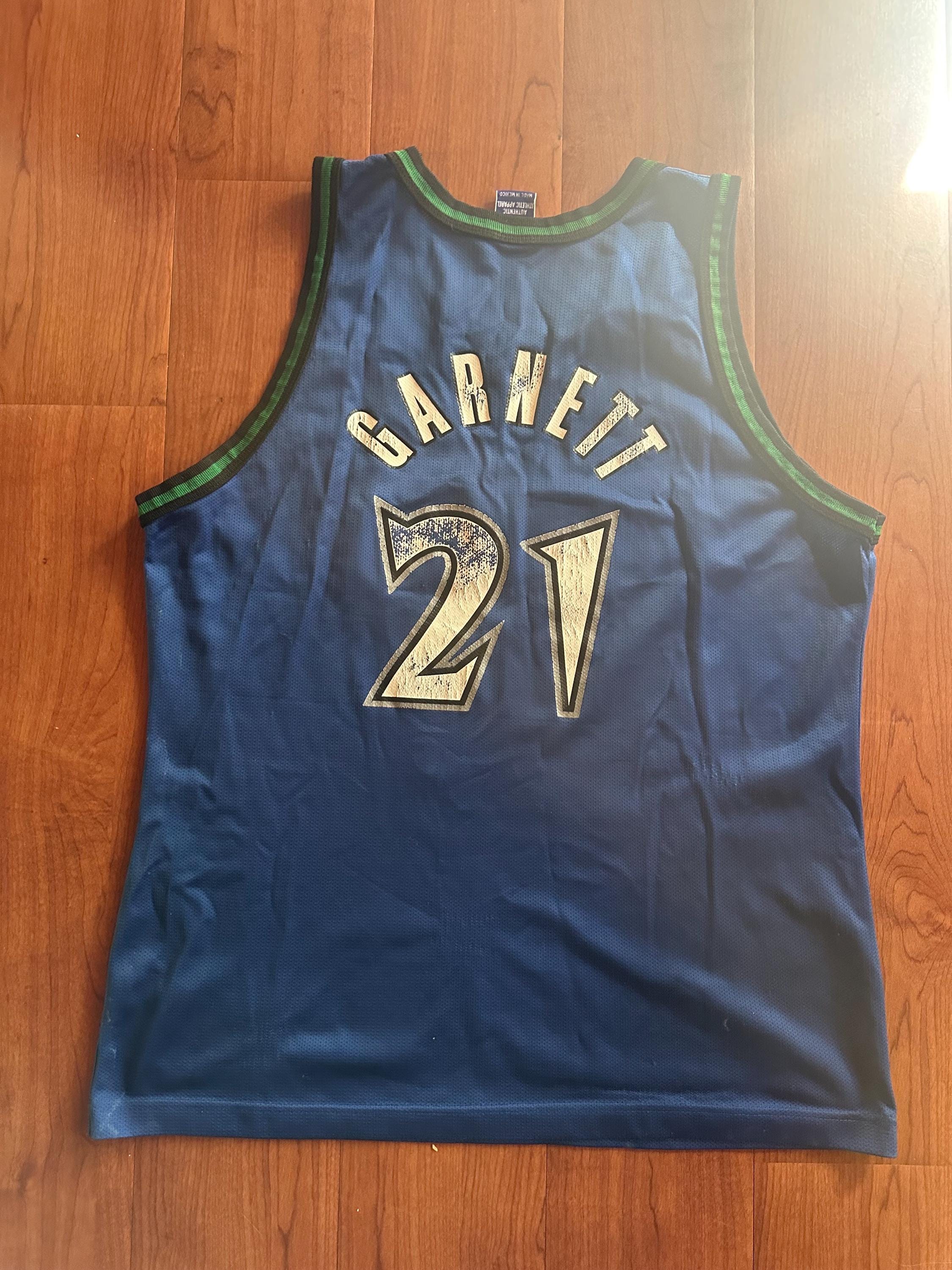 ヴィンテージ ミネソタ ティンバーウルブズ ケビン・ガーネット サイズ