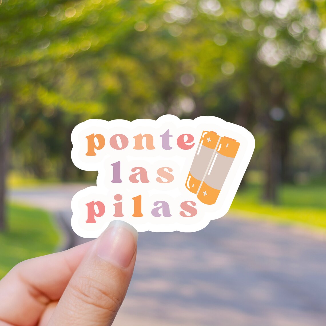 Ponte Las Pilas Sticker Latinx Sticker Spanglish Funny Quote - Etsy