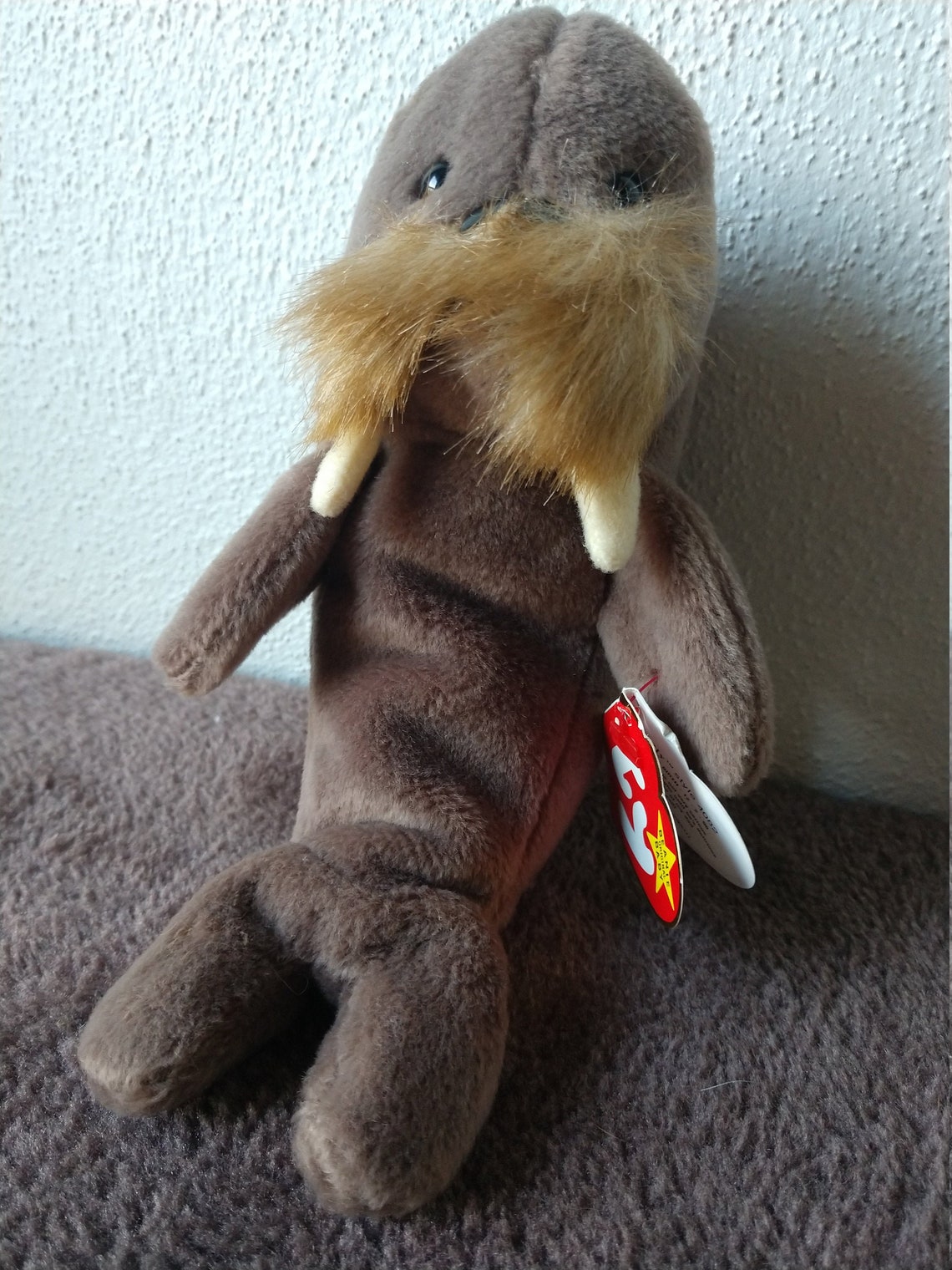 JOLLY The Walrus TY Original Beanie Baby 1996 Etsy