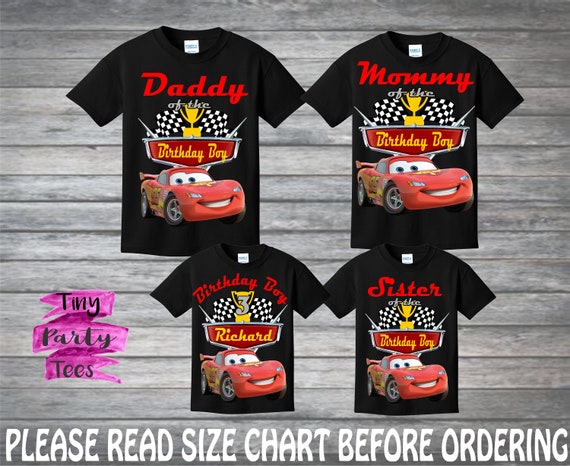 Lightening Mcqueen Personalized Birthday Shirt Boy Or Girl Etsy - team umizoomi geo with his sister milli roblox