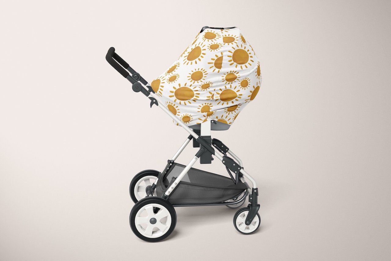 Sunshine Nursing Car Seat Cover Multipurpose Shopping Etsy