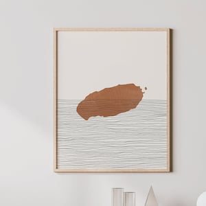 Jeju Art Print - Jeju Map, 제주특별자치도 Wall Art Decor, South Korea Travel Poster and Gift