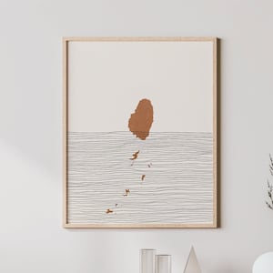 Saint Vincent and the Grenadines Print - Boho Saint Vincent / Grenadines Wall Art and Decor, Country Travel Poster, Map Silhouette and Gift