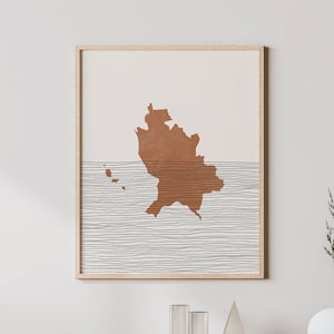 Nayarit Art Print - Nayarit, Mexico - Wall Art and Decor, Travel Poster - Estado de Nayarit Gift