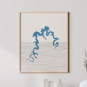 Pomme de Terre Lake Art - Boho Pomme de Terre Lake Print, Pomme de Terre Lake Missouri Decor - Lakehouse kunst aan de muur, cadeau-idee