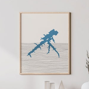 Lake Marburg Art - Boho Lake Marburg Print, Lake Marburg Pennsylvania Decor - Lakehouse Wall Art, Gift Idea