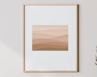 Colorado Boho Wall Art - Colorado Mid Century Modern Wall Art, Minimal Wall Art - Boho Decor / Art Print and Wall Decor