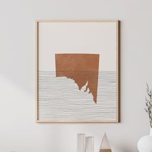 South Australia Art Print - South AustraliaWall Art and Decor, Australia Travel Poster and Gift